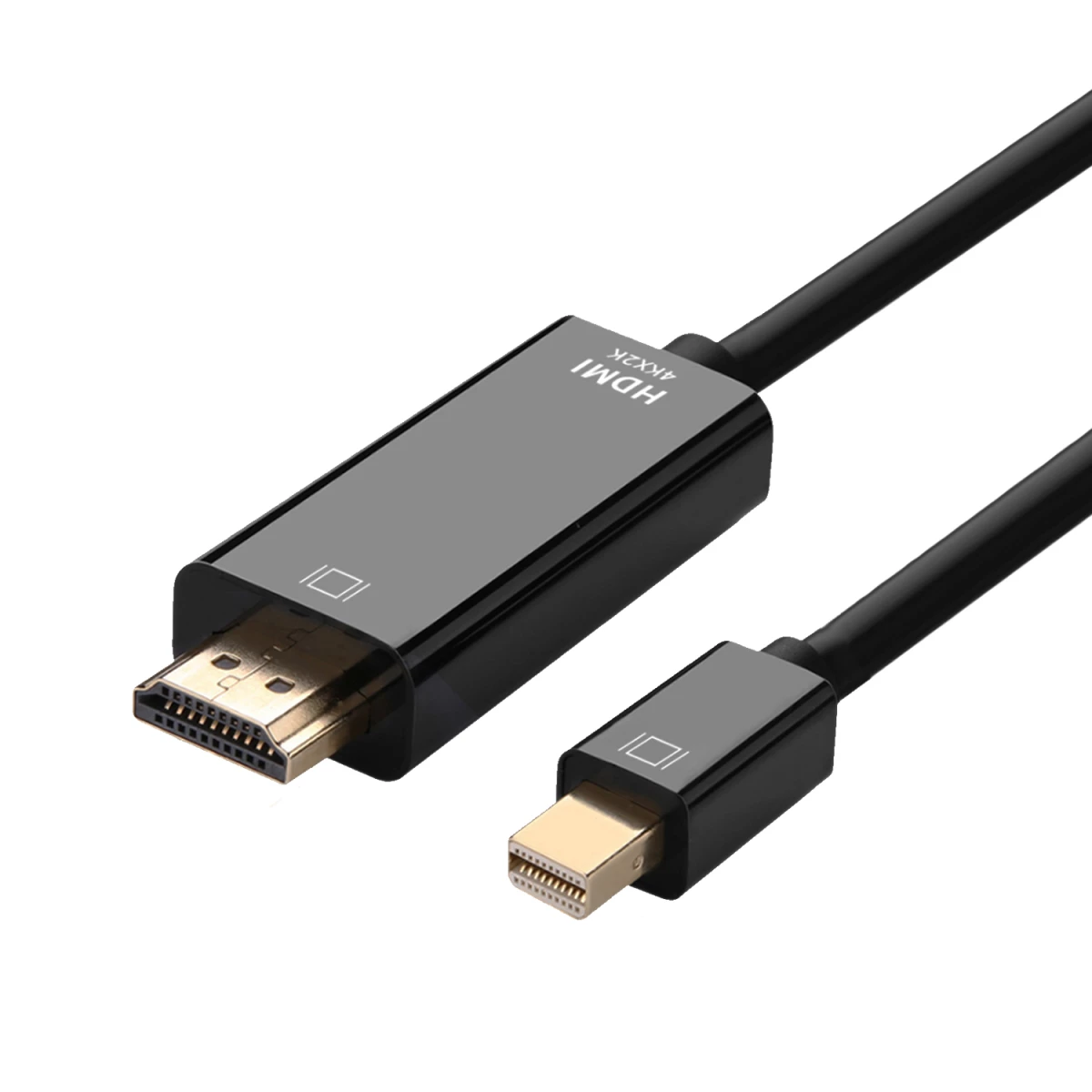 Thumbnail-AISENS A125-0458 adaptador de cabo de vídeo 3 m Mini DisplayPort HDMI Preto