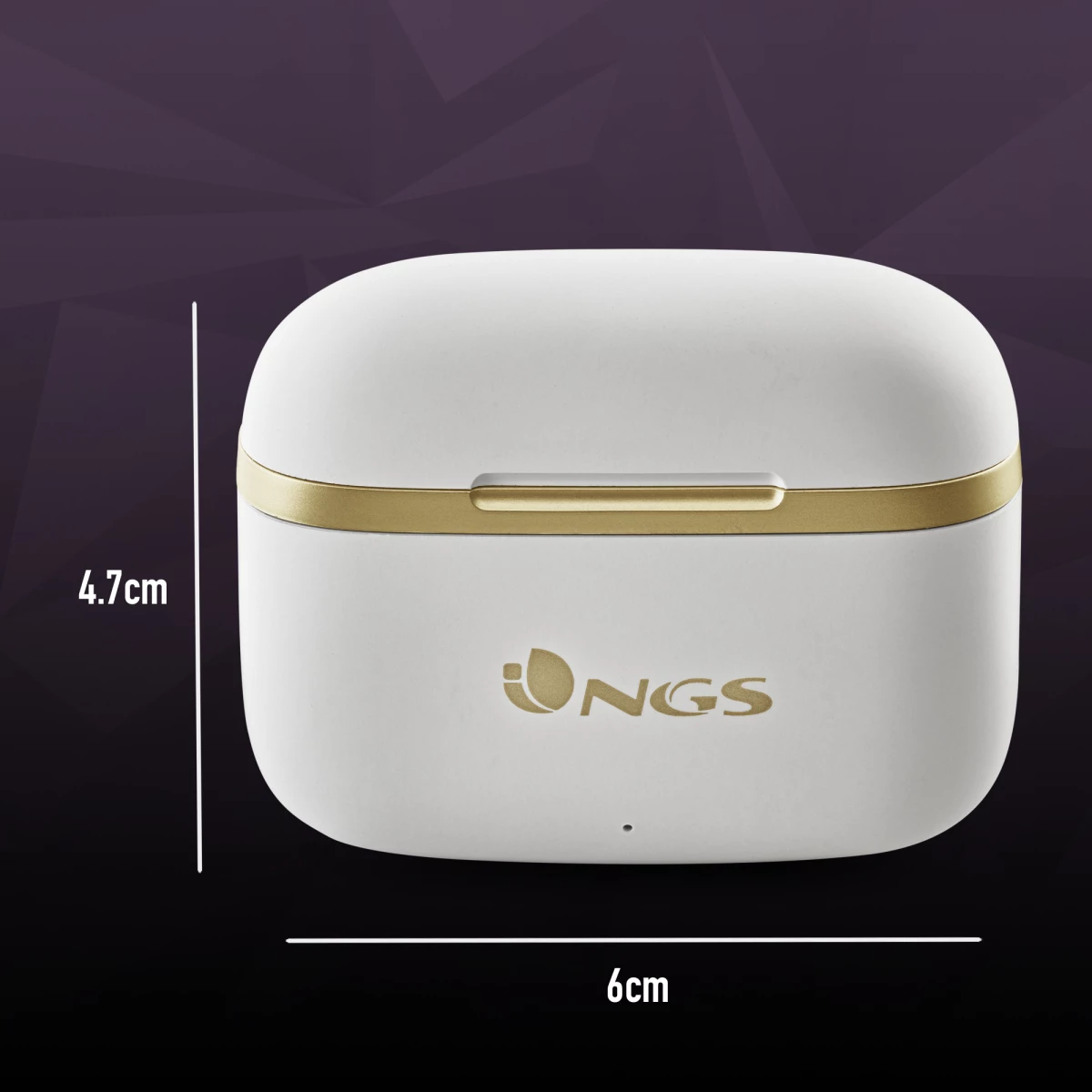 Galery – NGS ARTICA TROPHY Auscultadores Sem fios Intra-auditivo Chamadas/Música USB Type-C Bluetooth Dourado, Branco0