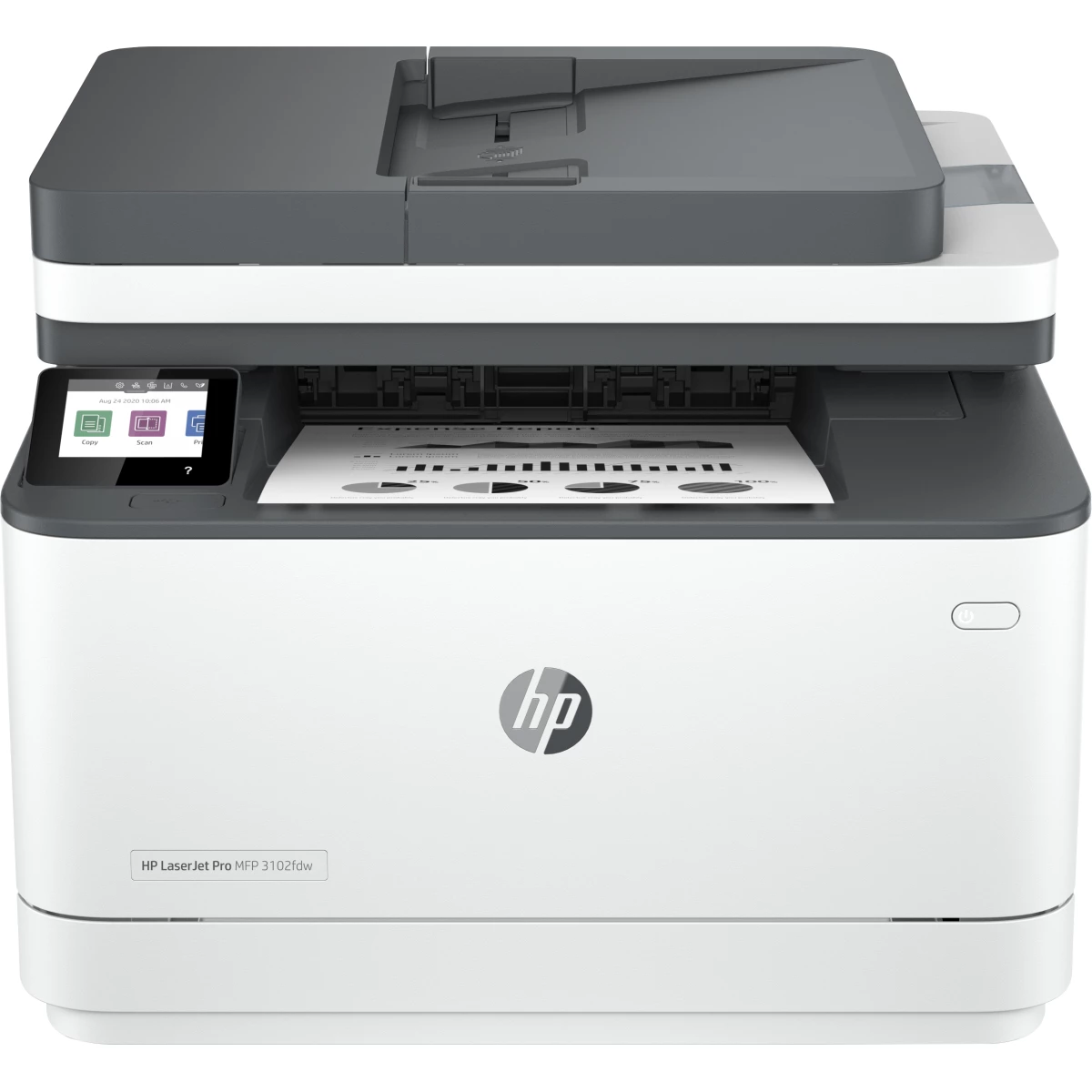 Thumbnail-HP LaserJet Pro Multifunções 3102fdw, Preto e branco, Impressora para Pequenas e médias empresas, Impressão, cópia, digit., fax, Ligação sem fios; Impressão a partir do smartphone ou tablet; Impressão frente e verso; Digitalização frente e verso; Fax