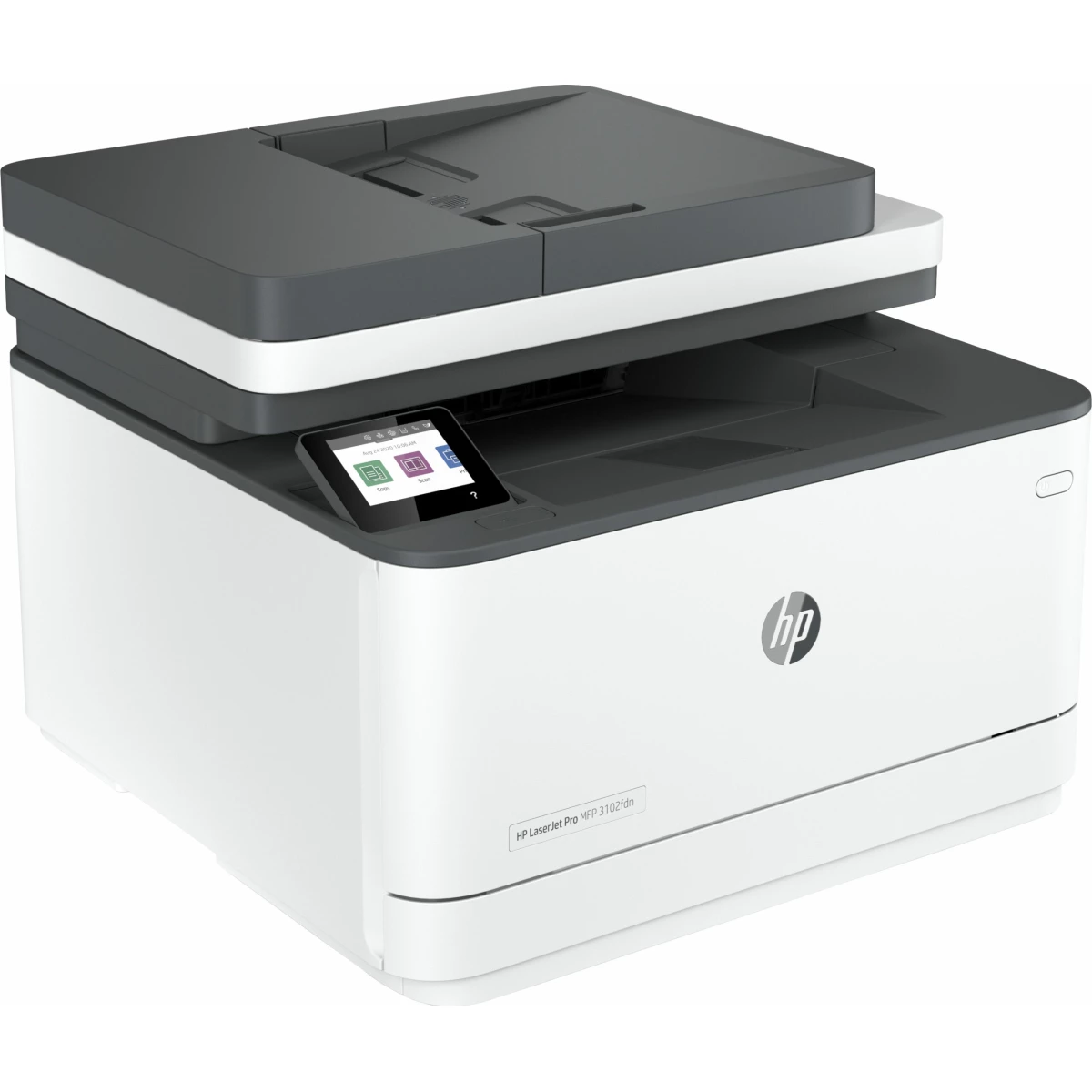 Galery – HP LaserJet Multifunções Pro 3102fdn, Preto e branco, Impressora para Pequenas e médias empresas, Impressão, cópia, digit., fax, Alimentador automático de documentos (ADF); Impressão frente e verso; Porta para unidade flash USB (parte da frente); Ecrã tátil0