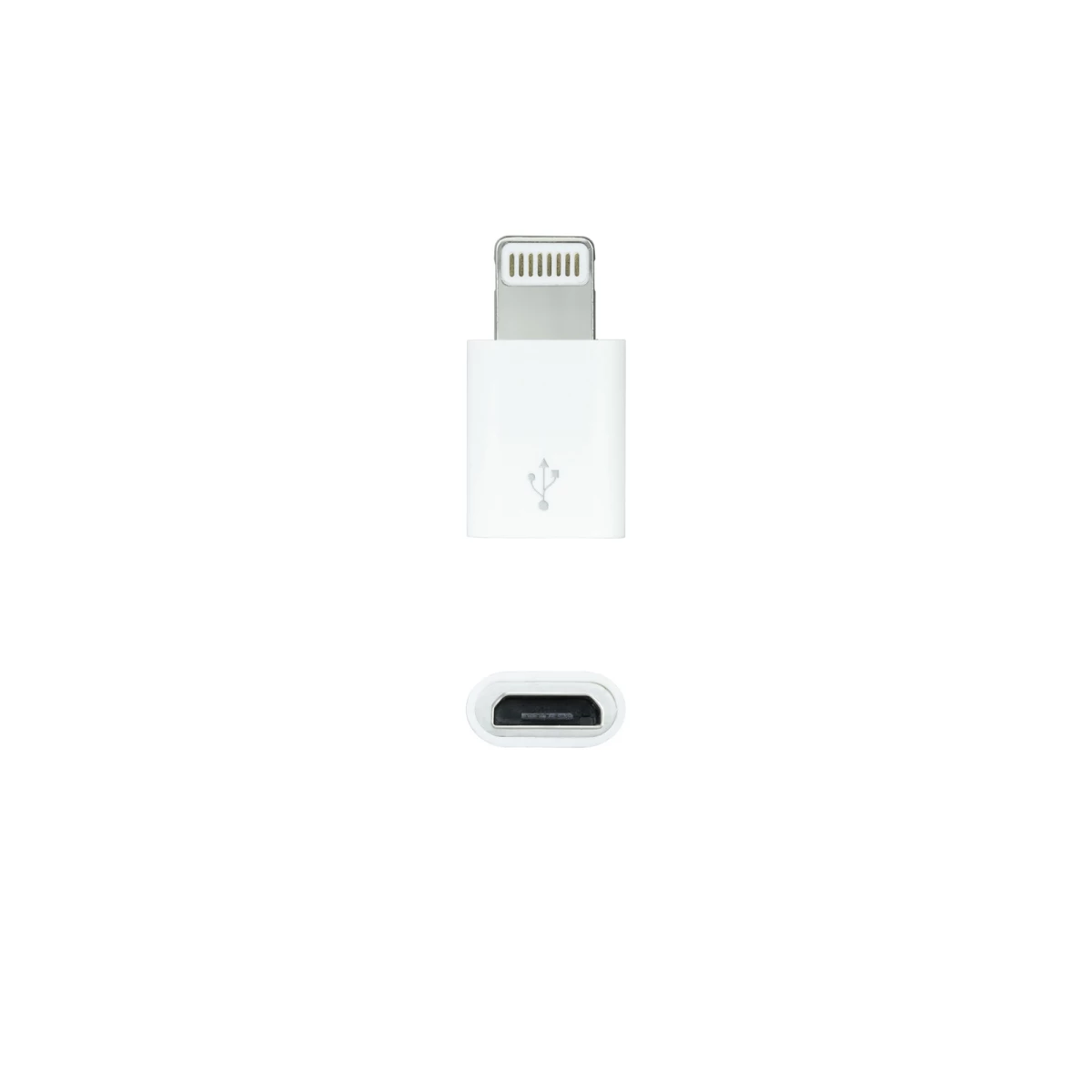 Thumbnail-Nanocable 10.10.4100 adaptador para cabos Lightning Micro USB Branco