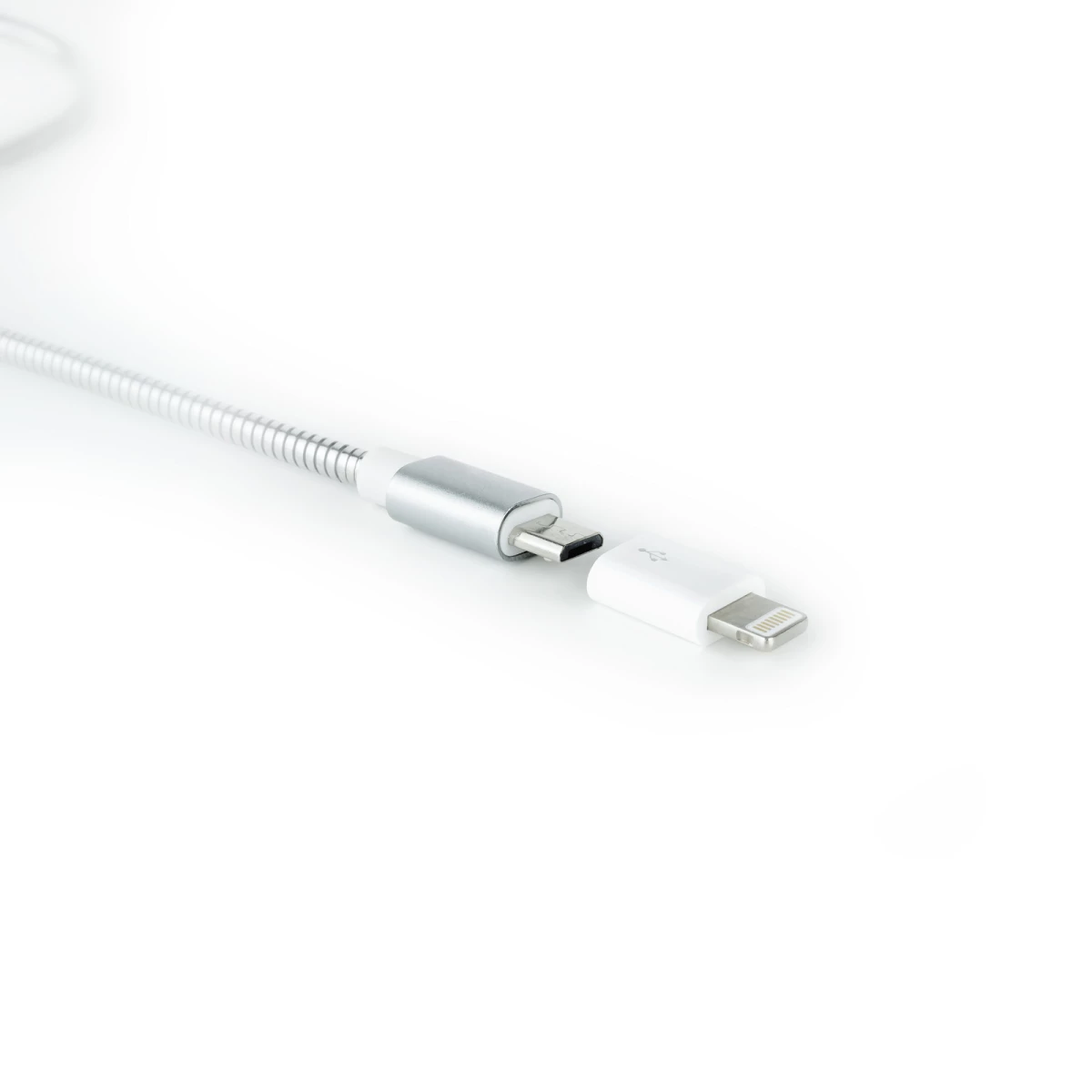 Galery – Nanocable 10.10.4100 adaptador para cabos Lightning Micro USB Branco0