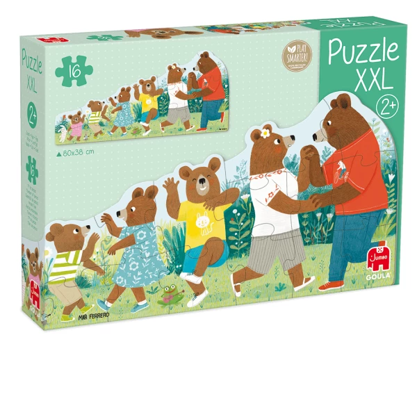 Thumbnail-Goula Puzzle XXL Bear Family Em forma de puzzle 16 unidade(s) Animais