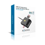 Galery – AISENS ASCR-SN02SD-BK leitor de controlo de acesso Leitor de controlo de acesso USB Preto0