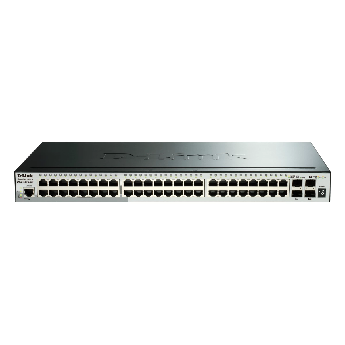 Galery – D-Link DGS-1510-20/E switch de rede Gerido L2/L3 Gigabit Ethernet (10/100/1000) 1U Cinzento0