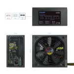 Galery – TooQ TQAPOLO-650SP fonte de alimentação 650 W 20+4 pin ATX ATX Preto0