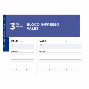 Blocos Imp. De Recibos E Vales