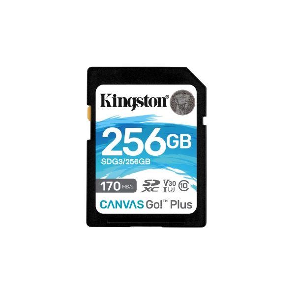 Thumbnail-Kingston Technology Canvas Go! Plus 256 GB SD UHS-I Classe 10