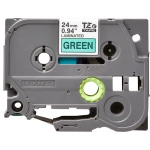 Galery – Brother TZE-751 etiquetadora Preto sobre verde0