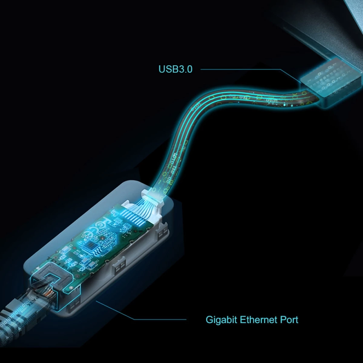 Galery – TP-Link UE306 base & duplicador de portas Preto0