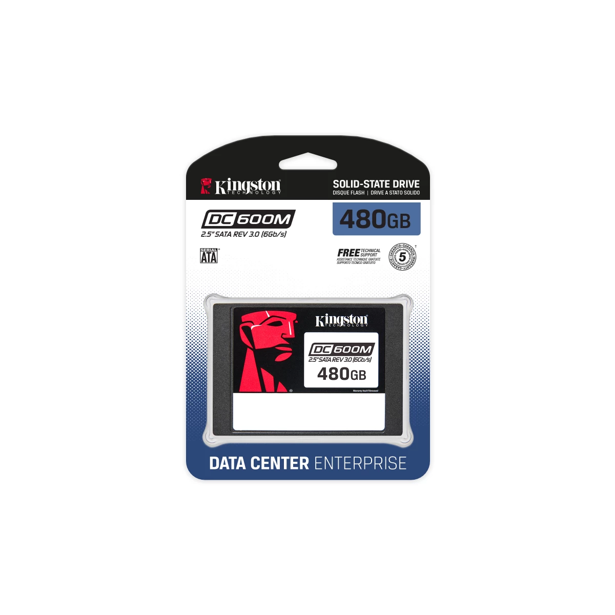 Galery – Kingston Technology DC600M 2.5″ 480 GB Serial ATA III 3D TLC NAND0