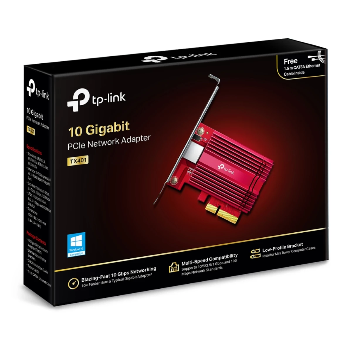 Galery – TP-Link TX401 cartão de rede Interno Ethernet 10000 Mbit/s0