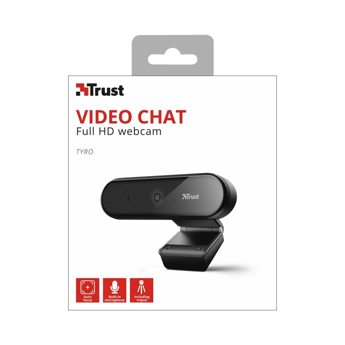 Galery – Trust Tyro webcam 1920 x 1080 pixels USB Preto0