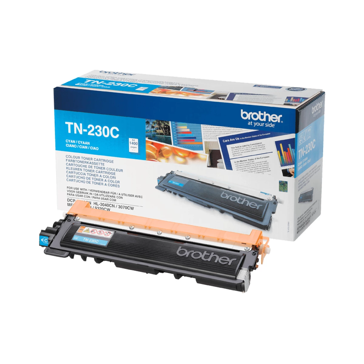 Thumbnail-Brother TN-230C toner 1 unidade(s) Original Ciano