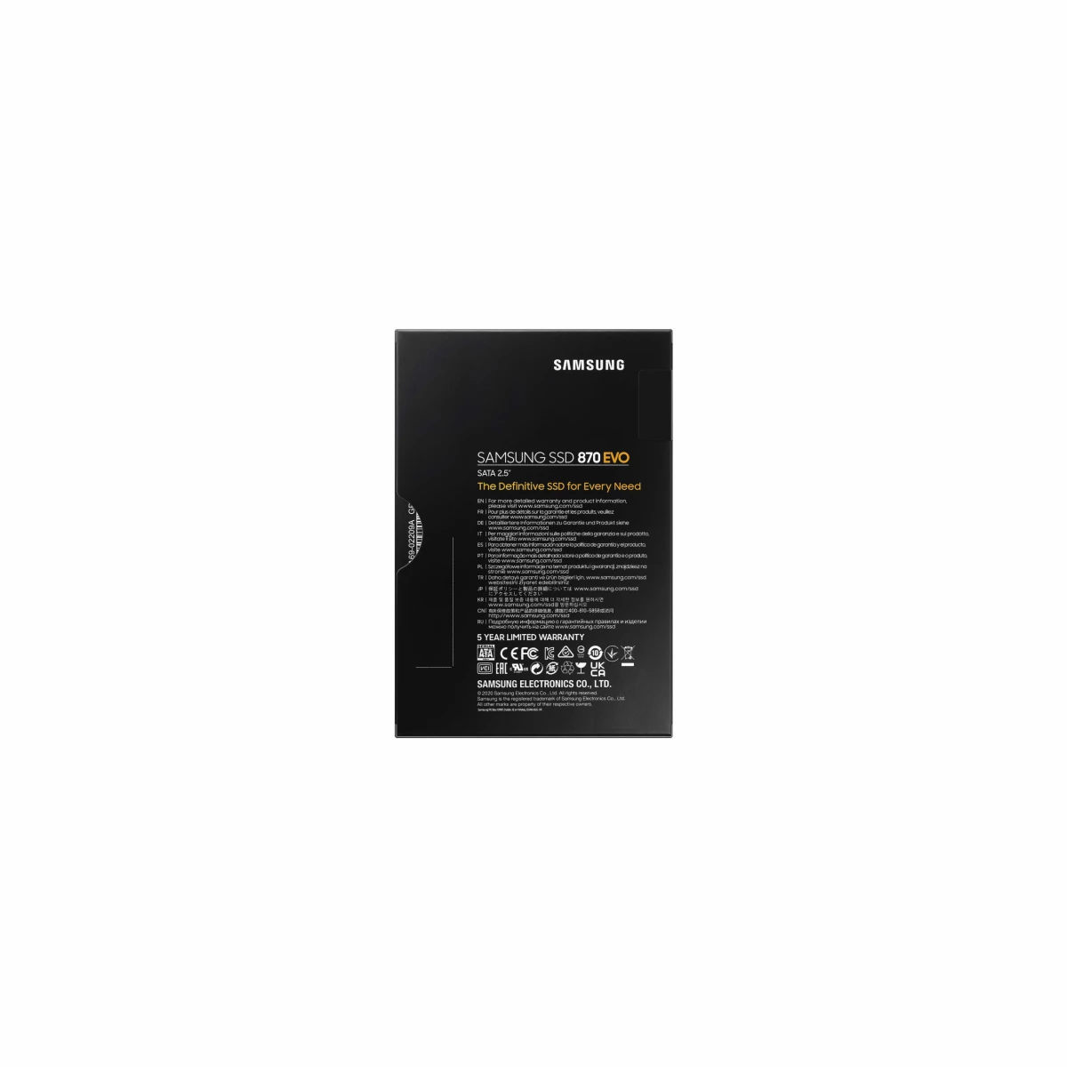 Galery – Samsung 870 EVO 2.5″ 2 TB Serial ATA III V-NAND MLC0