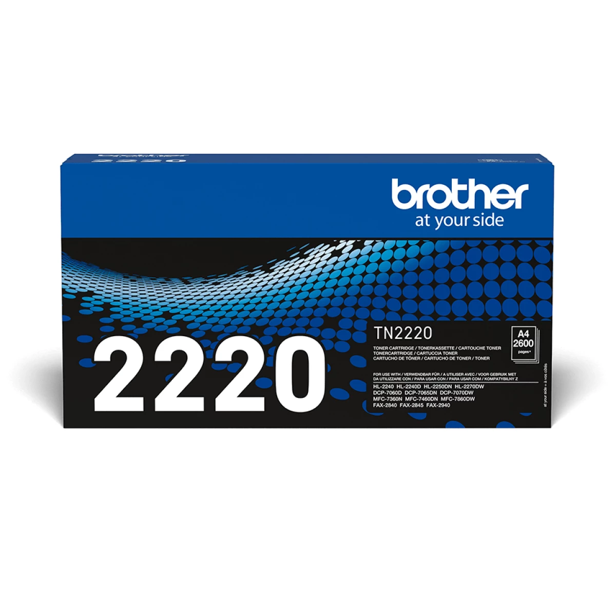 Thumbnail-Brother TN-2220 toner 1 unidade(s) Original Preto