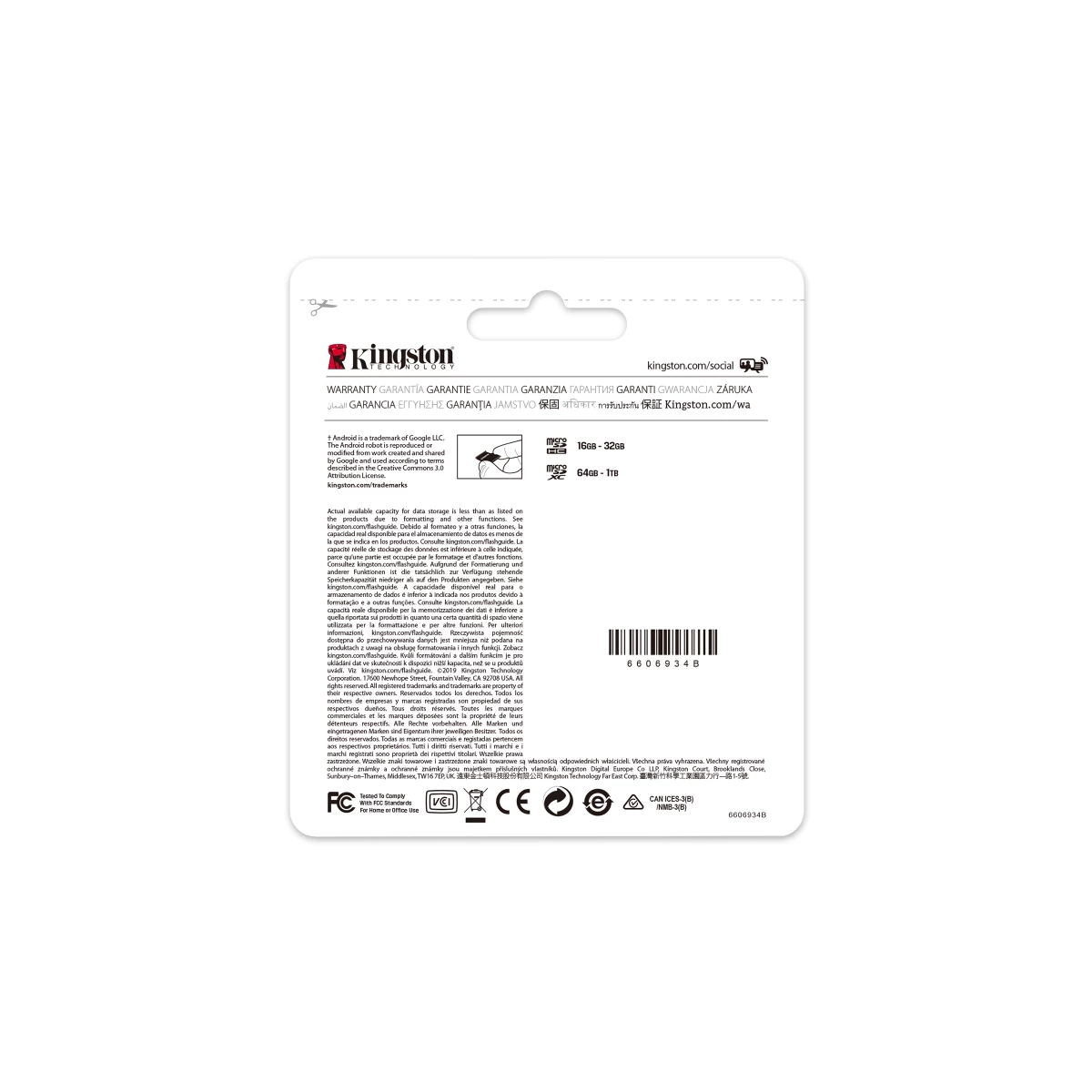 Galery – Kingston Technology Canvas Select Plus 64 GB MicroSDXC UHS-I Classe 100