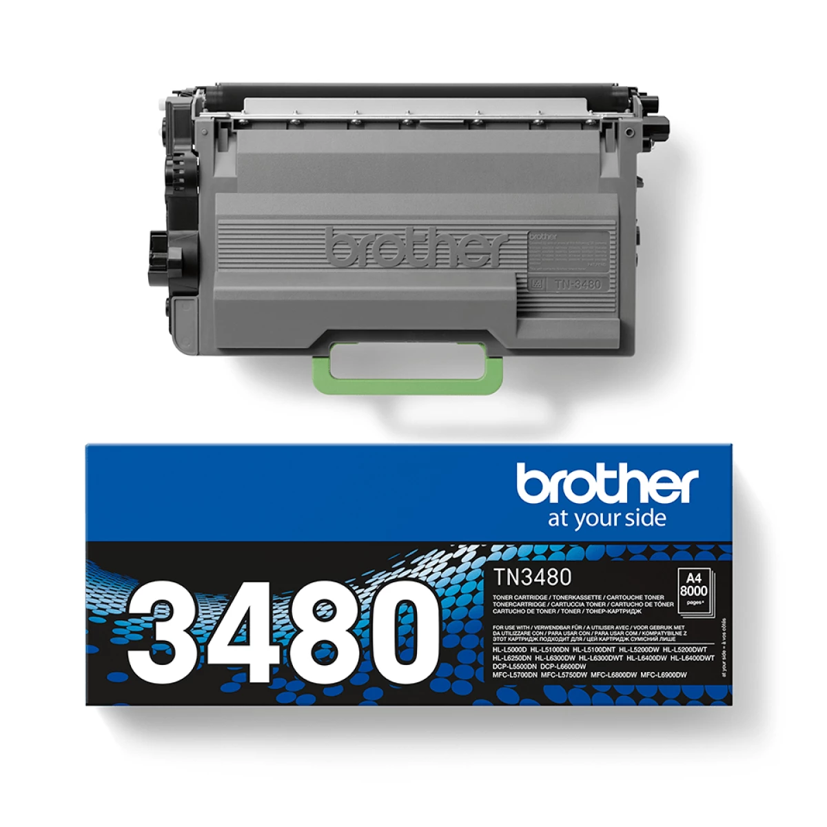 Galery – Brother TN-3480 toner 1 unidade(s) Original Preto0