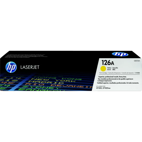 Thumbnail-HP Toner LaserJet Original 126A Amarelo