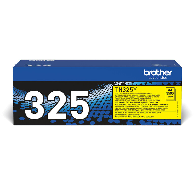 Thumbnail-Brother TN-325Y toner 1 unidade(s) Original Amarelo