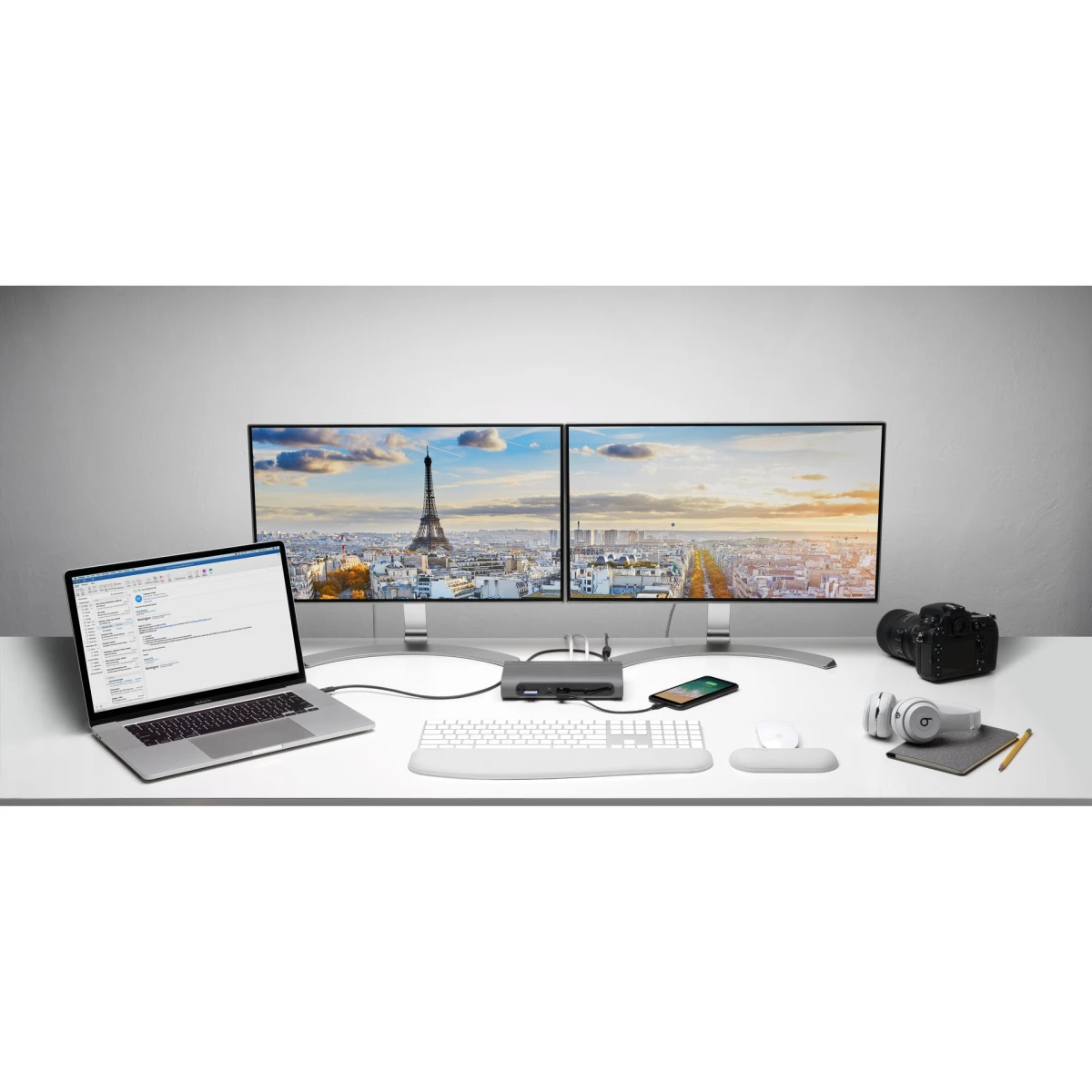 Galery – Kensington SD5600T Thunderbolt 3 base para dispositivo móvel Cinzento0