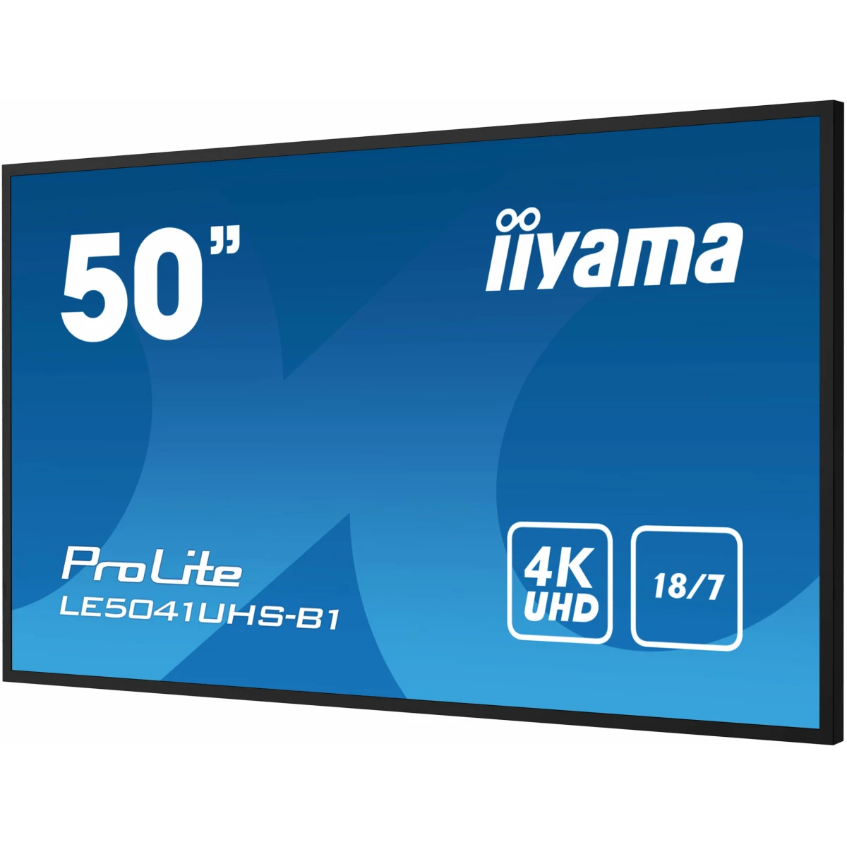 Galery – iiyama LE5041UHS-B1 ecrã de sinalização Plasma digital 125,7 cm (49.5″) LCD 350 cd/m² 4K Ultra HD Preto 18/70