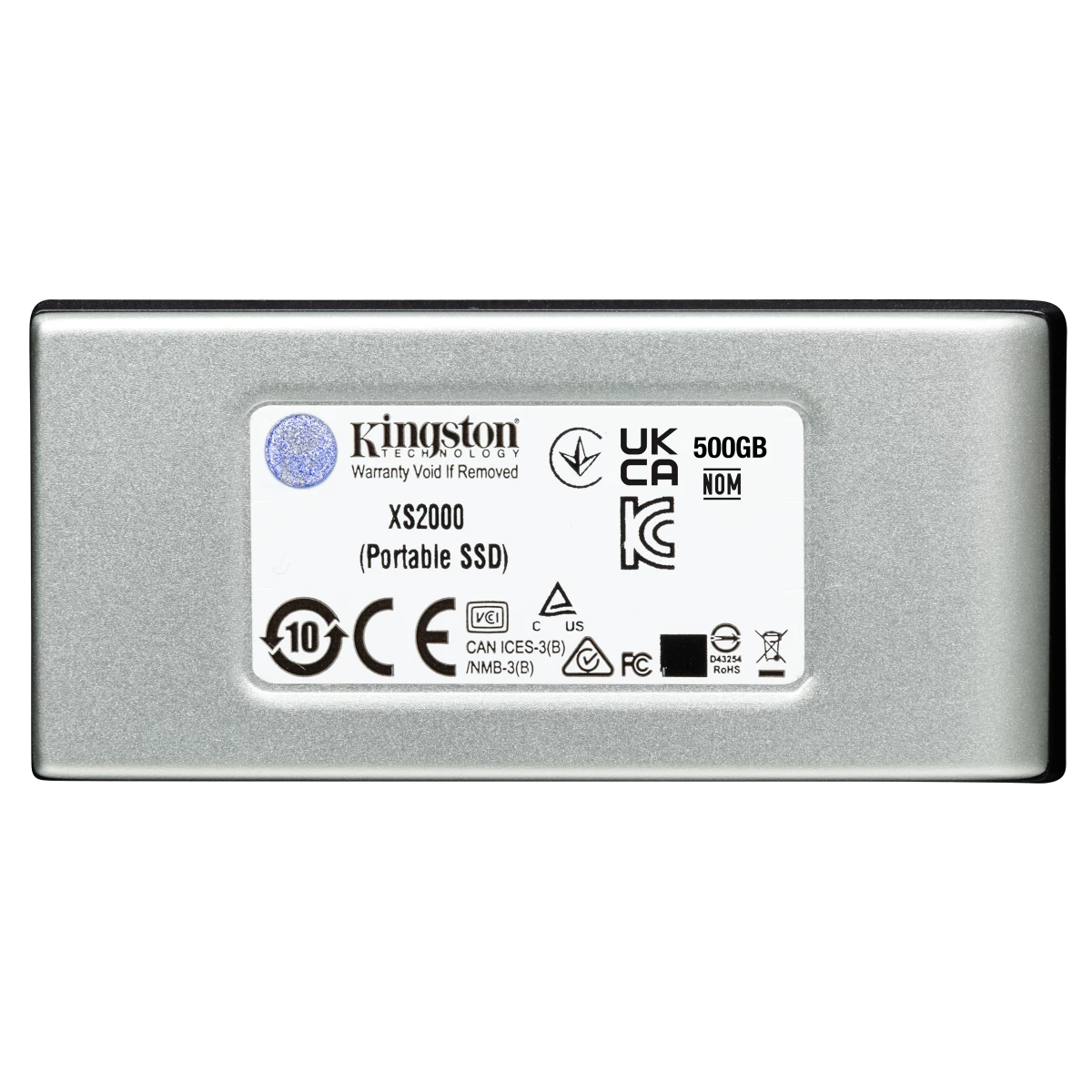 Galery – Kingston Technology XS2000 500 GB Preto, Prateado0