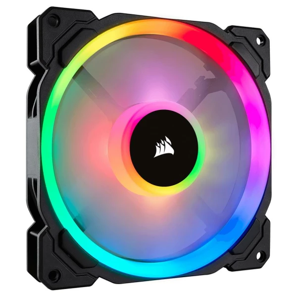 Thumbnail-LL Series, LL140 RGB, 140mm Dual Light Loop RGB LED PWM Fan, Single Pack