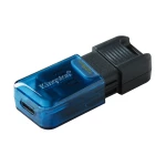 Galery – Kingston Technology DataTraveler 80 M unidade de memória USB 128 GB USB Type-C 3.2 Gen 1 (3.1 Gen 1) Preto, Azul0