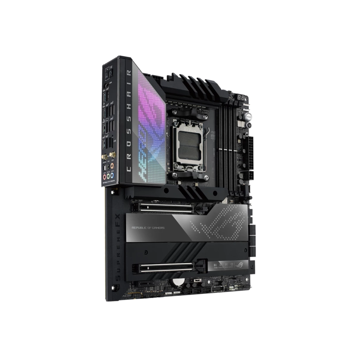 Galery – ASUS ROG CROSSHAIR X670E HERO AMD X670 Ranhura AM5 ATX0