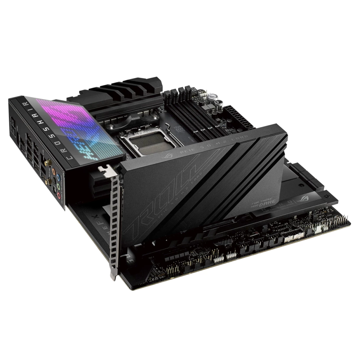 Galery – ASUS ROG CROSSHAIR X670E HERO AMD X670 Ranhura AM5 ATX0