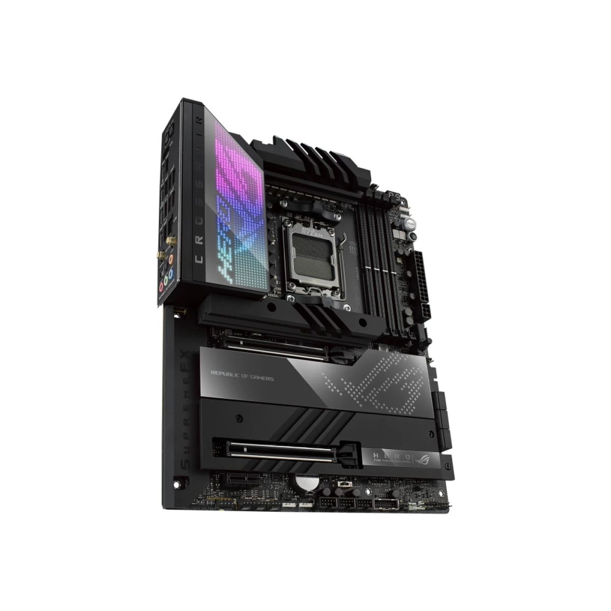 Galery – ASUS ROG CROSSHAIR X670E HERO AMD X670 Ranhura AM5 ATX0