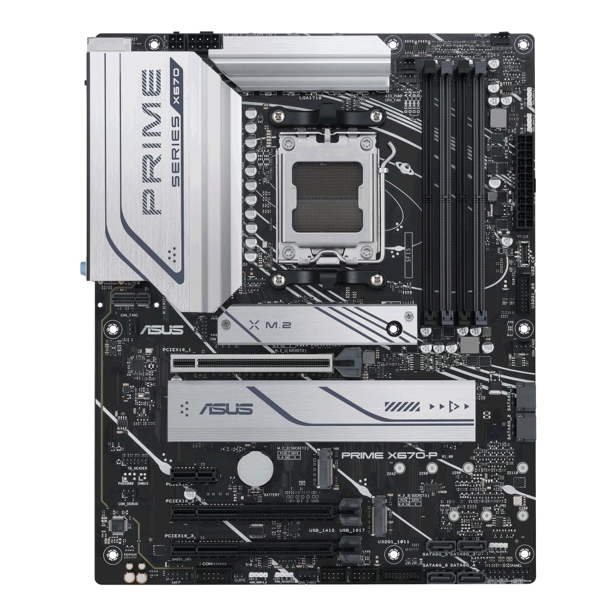 Galery – ASUS PRIME X670-P AMD X670 Ranhura AM5 ATX0