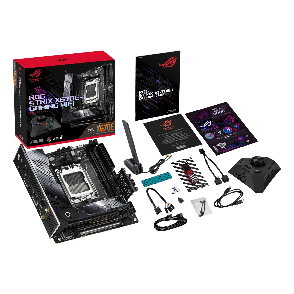 Galery – ASUS ROG STRIX X670E-I GAMING WIFI AMD X670 Ranhura AM5 mini ITX0