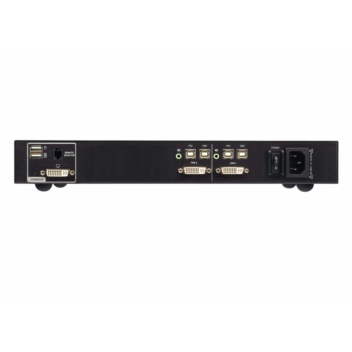 Galery – ATEN CS1182D4C-AT-G chaveador KVM Montagem em prateleira Preto0