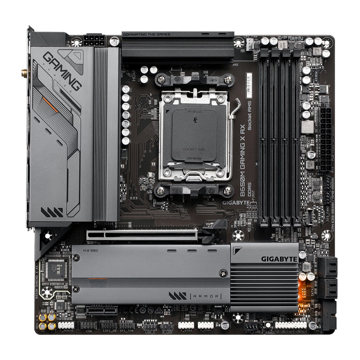 Galery – Gigabyte B650M GAMING X AX motherboard AMD B650 Ranhura AM5 micro ATX0