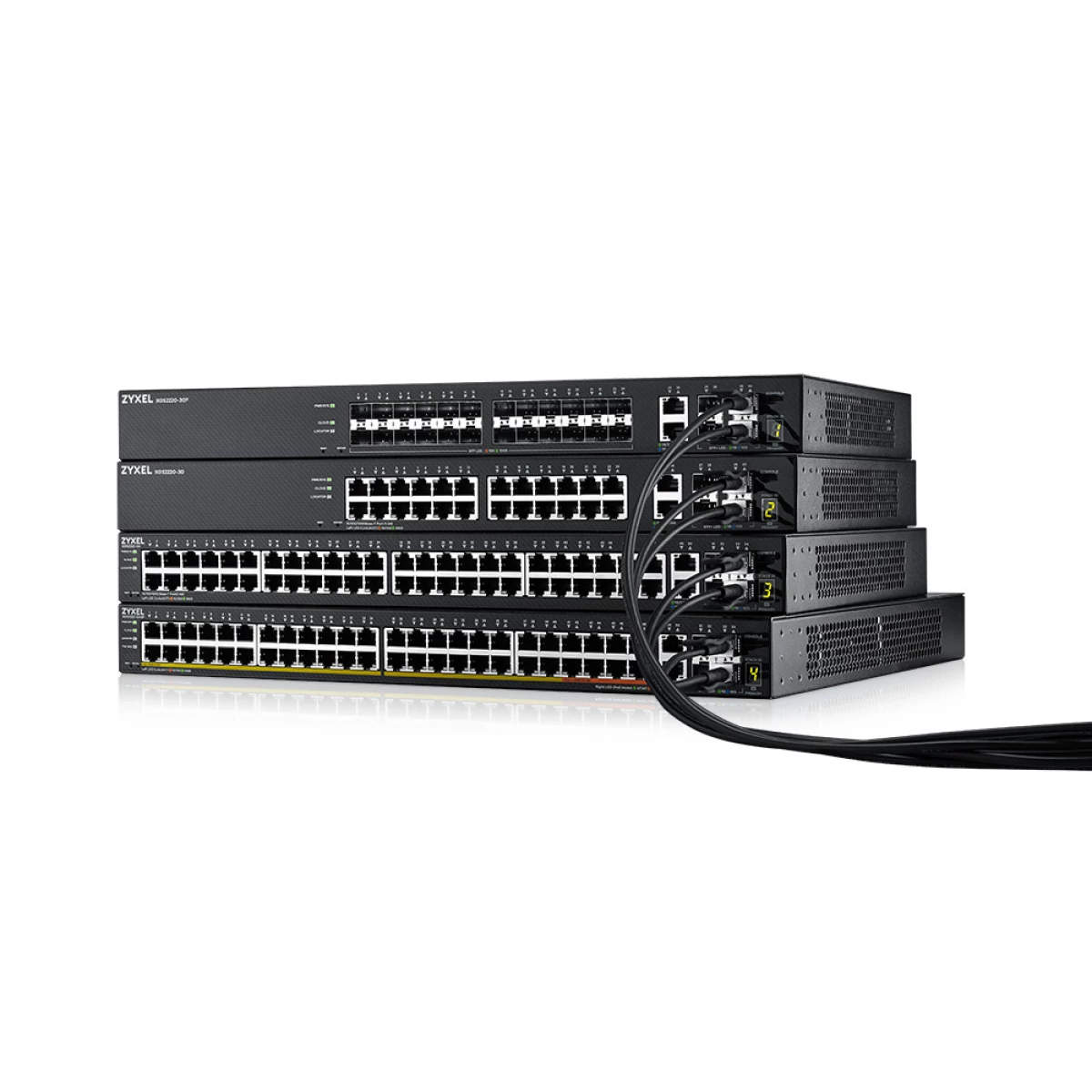 Galery – Zyxel XGS2220-30 Gerido L3 Gigabit Ethernet (10/100/1000) Preto0