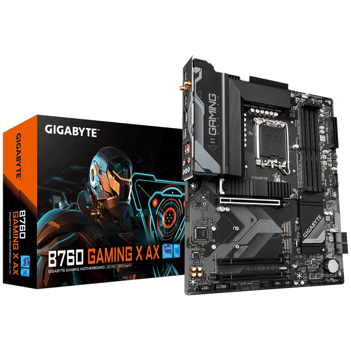 Thumbnail-Gigabyte B760 GAMING X AX motherboard Intel B760 Express LGA 1700 ATX