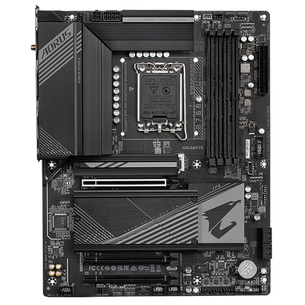 Galery – Gigabyte B760 AORUS ELITE AX (rev. 1.0) Intel B760 LGA 1700 ATX0