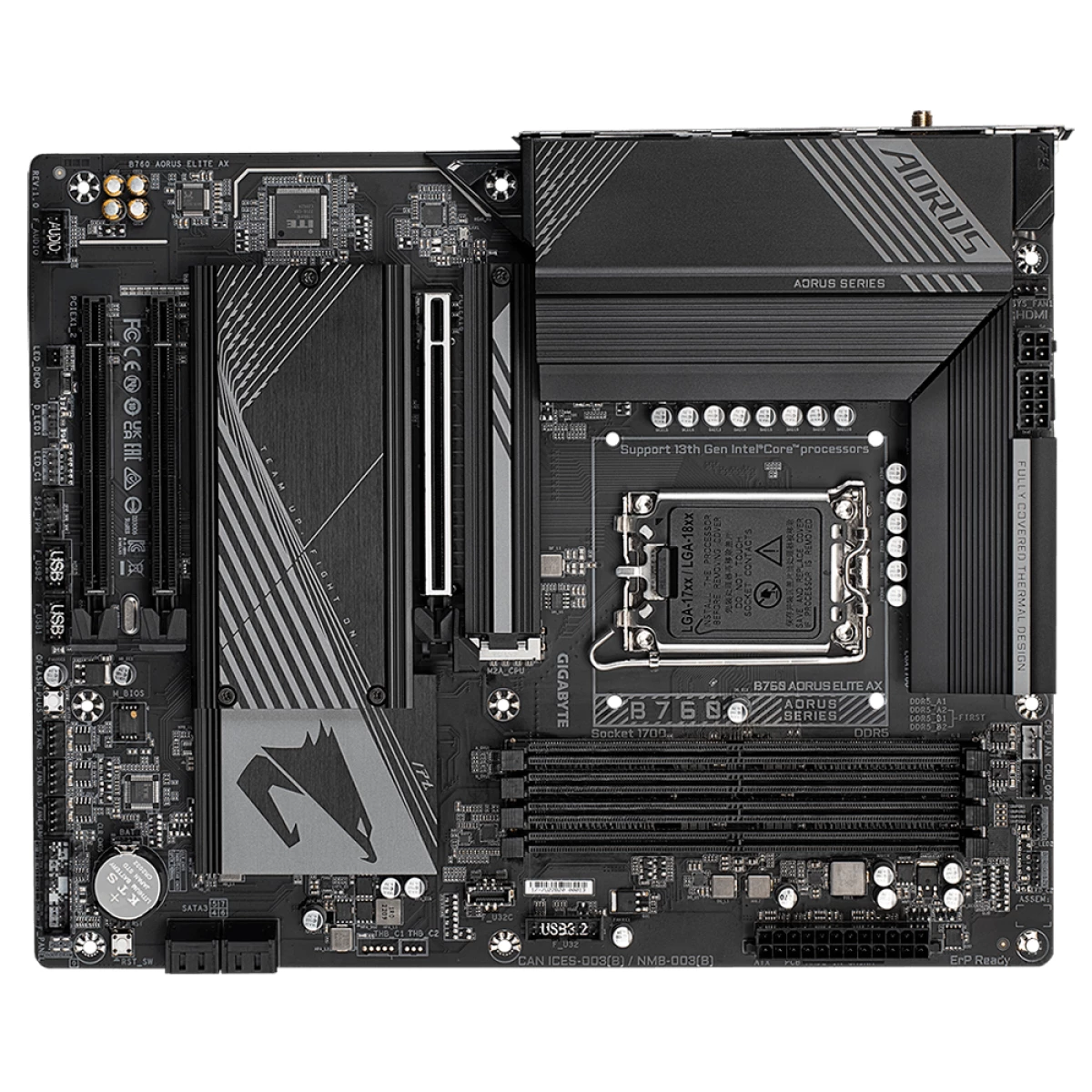 Galery – Gigabyte B760 AORUS ELITE AX (rev. 1.0) Intel B760 LGA 1700 ATX0