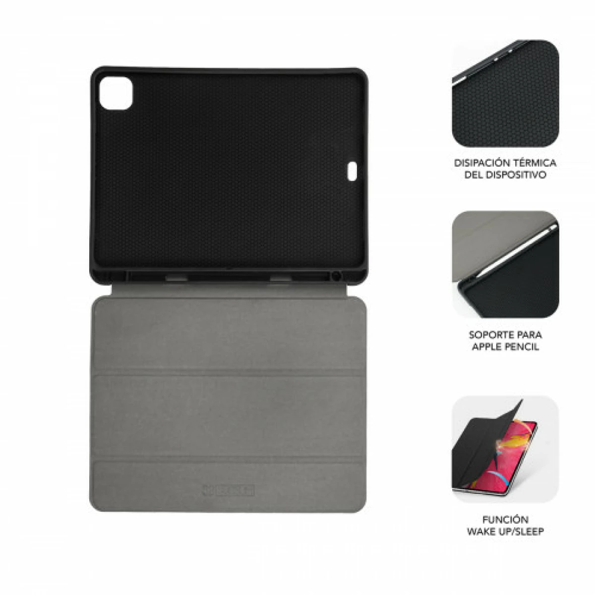 Galery – Capa de choque para tablet SUBBLIM iPad Pro 11” 2020 preta0