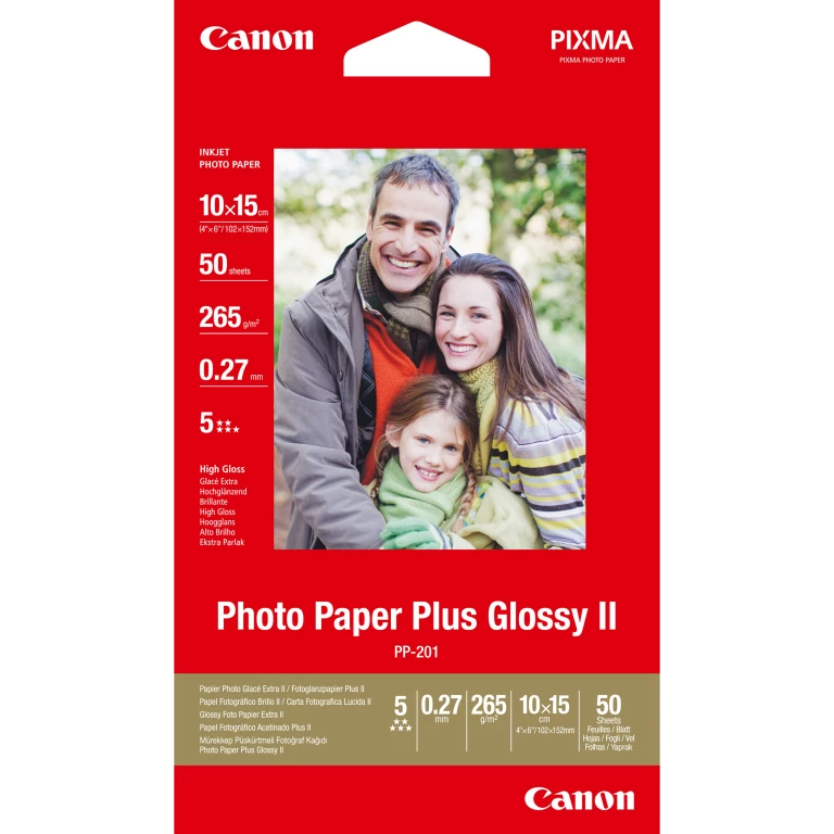 Thumbnail-Canon 2311B003 papel fotográfico Vermelho Alto-brilho
