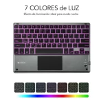 Galery – Capa SUBBLIM com teclado retroiluminado KEYTAB Pro BL BT Touchpad Ipad Pro 11 2020 Preto0