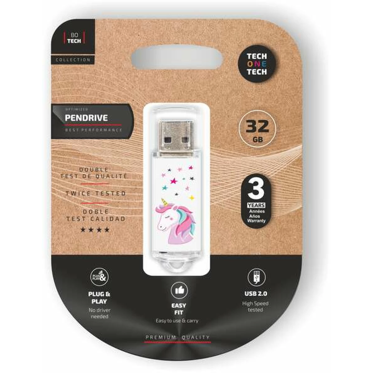 Thumbnail-TechOneTech Unicornio Dream Memoria USB 2.0 32GB (Pendrive)