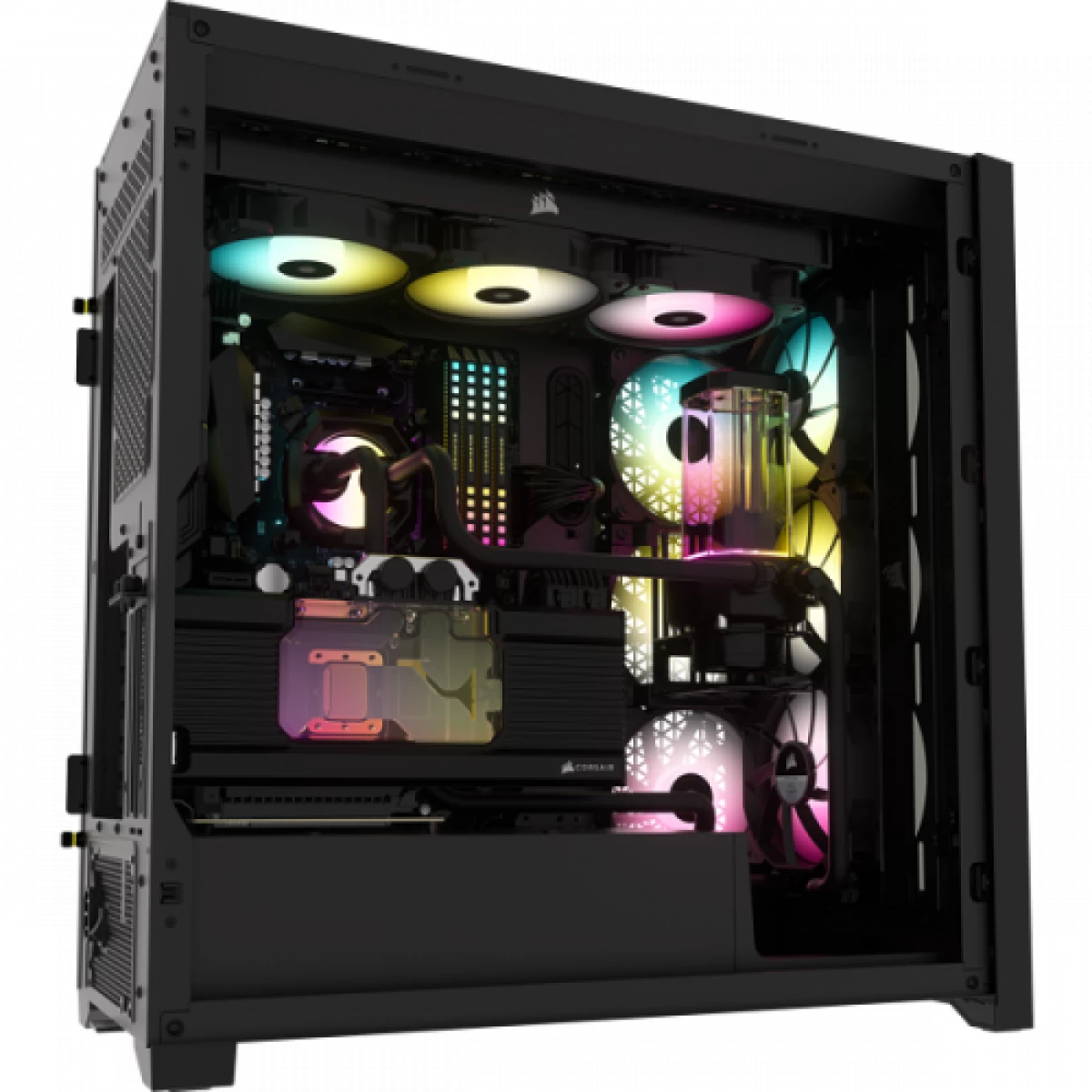 Galery – Corsair iCUE 5000X RGB Midi Tower Negro – CC-9011212-WW0