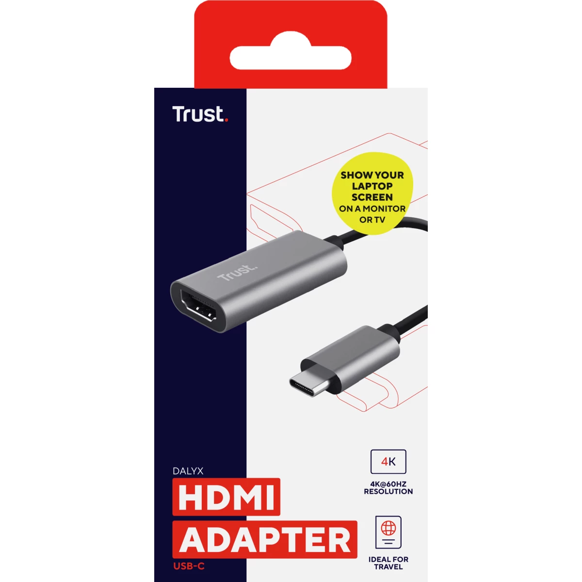 Galery – Trust Dalyx adaptador gráfico USB Cinzento0