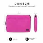 Galery – SUBBLIM Capa para computador Urban Laptop Sleeve 15,6″ rosa0