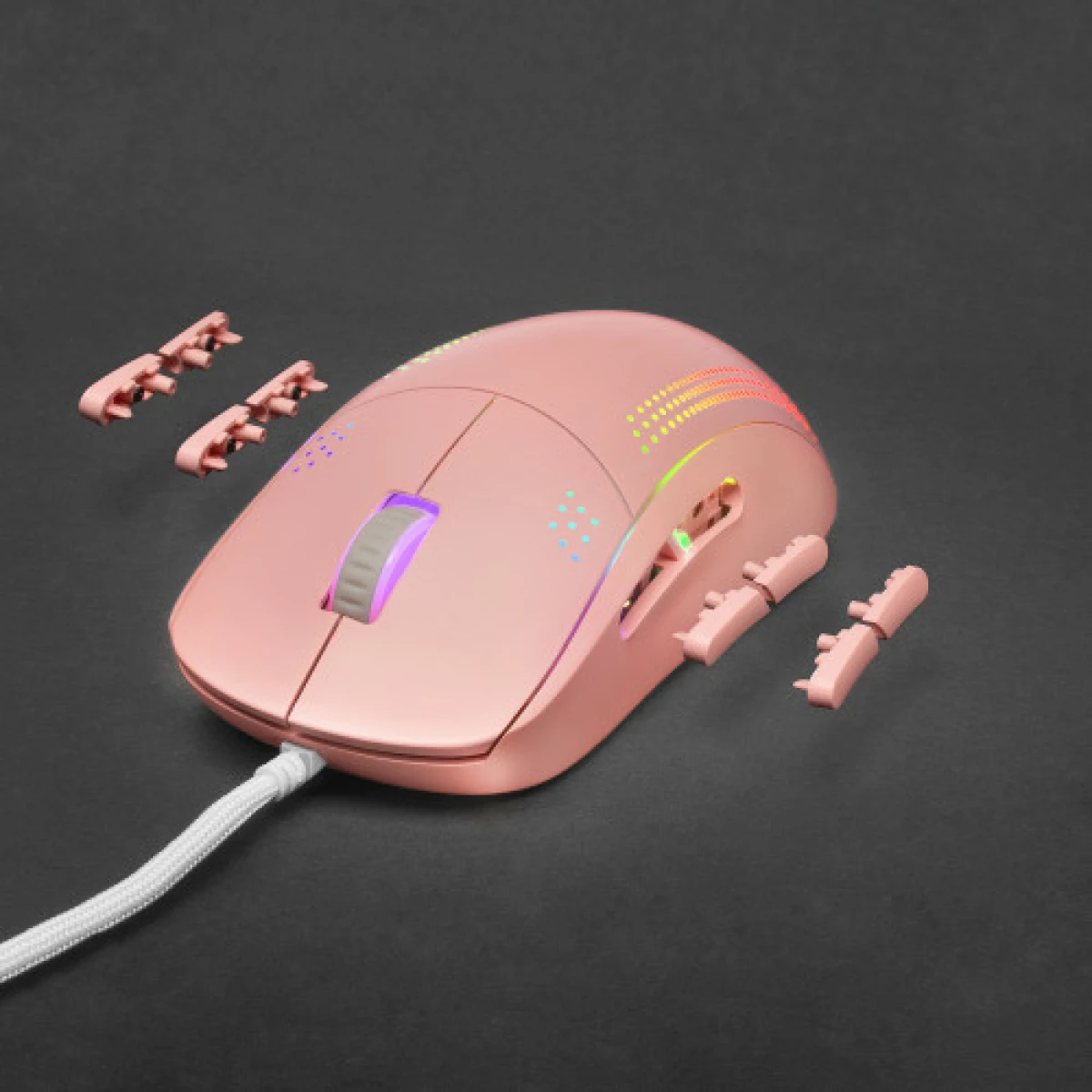 Galery – Mouse Mars Gaming MMPRO mão direita USB tipo A óptico 32000 DPI0