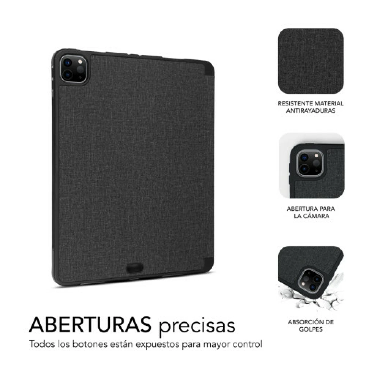 Galery – SUBBLIM Capa Tablet Shock Case iPad Pro 11” 2021/20/18 Preto0