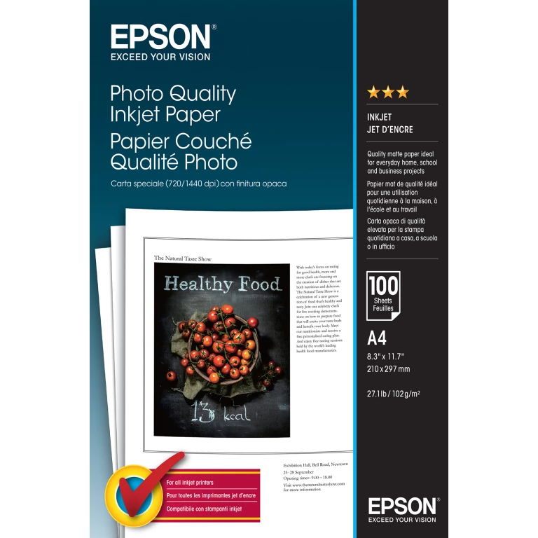 Thumbnail-Epson Photo Quality , DIN A4, 102g/m²